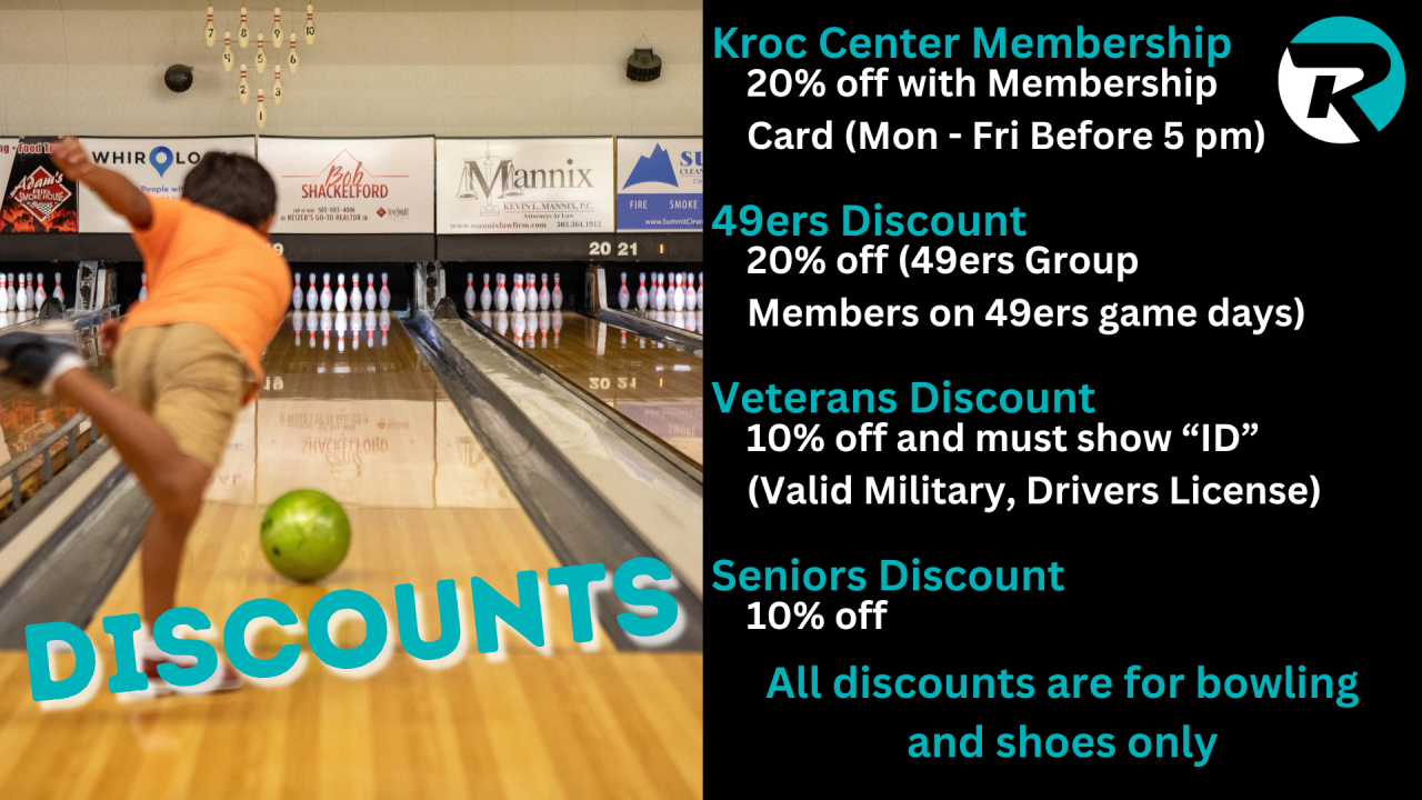 Keizer's Premier Bowling Alley The REC